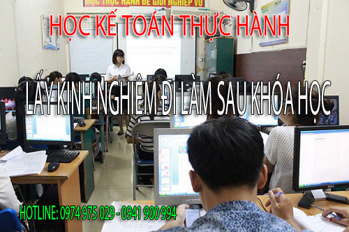 Trung tâm dạy kế toán thực hành tại  Quận Phú Nhuận
